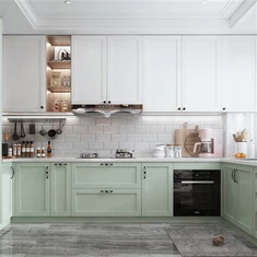 پی وی سی کابینت آشپزخانه شکل